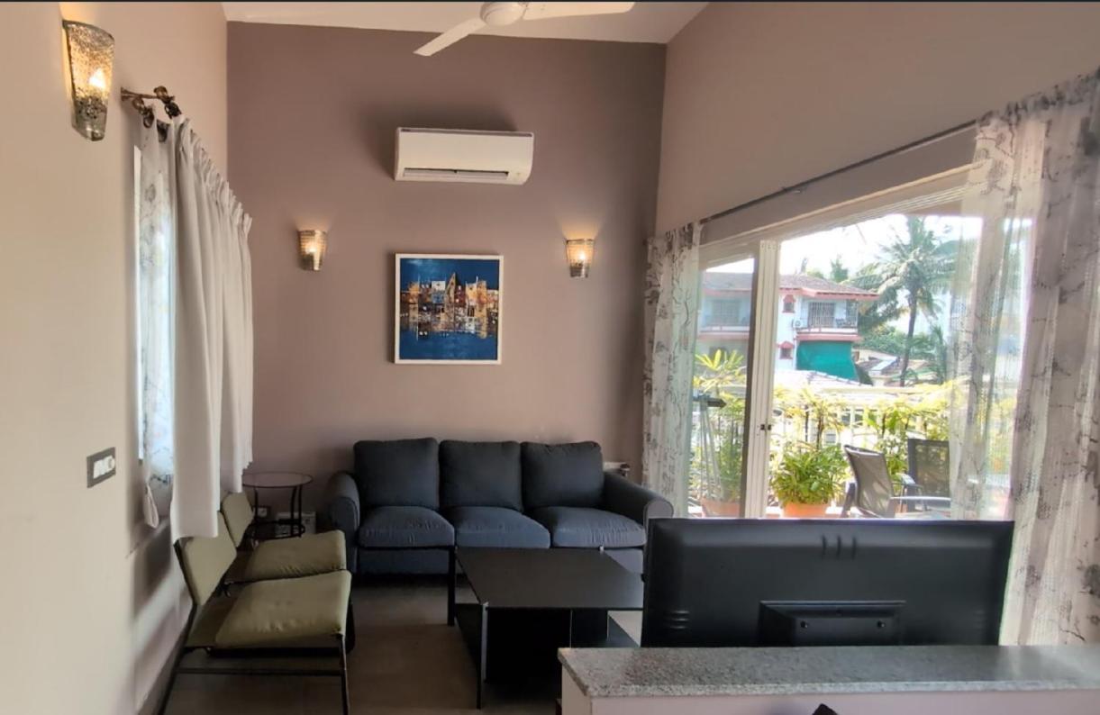 Beach 7 Mins Walk Luxury Villa Diva Calangute Exterior foto